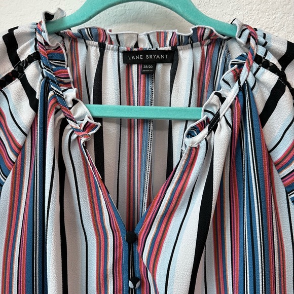 Stripped dressy blouse - Picture 2 of 3